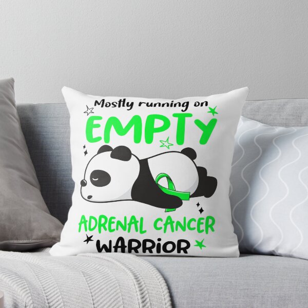 Item preview, Adrenal Cancer Awareness - Mostly Running On Empty Adrenal Cancer Warrior designed and sold by Hilten.
