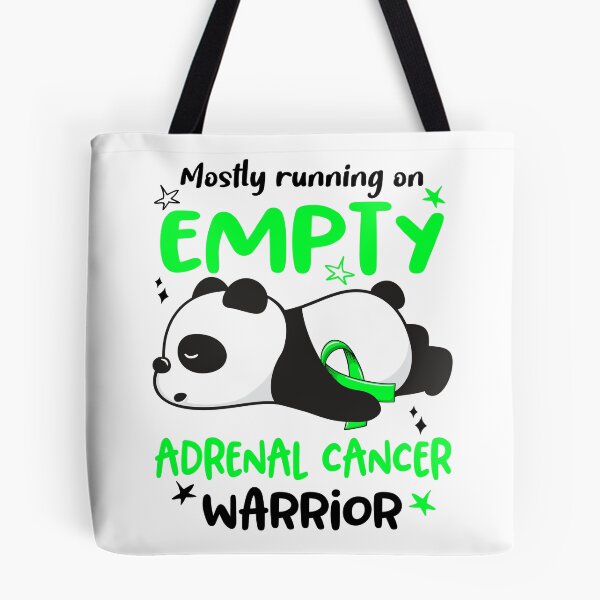 Item preview, Adrenal Cancer Awareness - Mostly Running On Empty Adrenal Cancer Warrior designed and sold by Hilten.