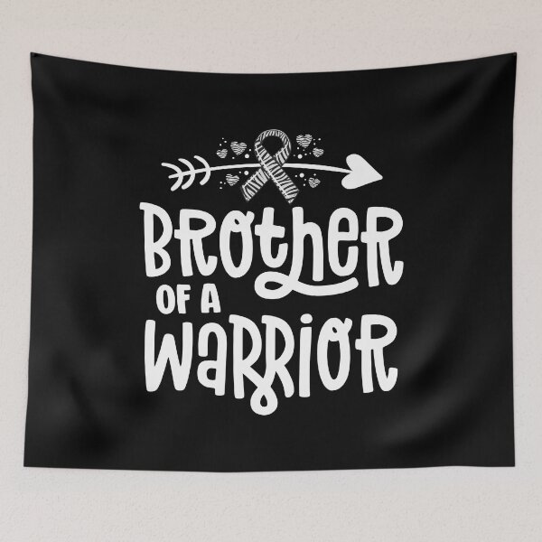 Item preview, Brother Of A Rare Disease Warrior Awareness Zebra Ribbon EDS designed and sold by 14thFloor.