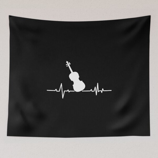 Item preview, Violin Heartbeat As A Violin Player For Music Lover And Musicians designed and sold by Funwithmusic.
