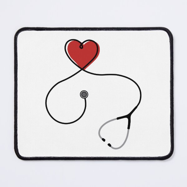 Item preview, Stethoscope with heart designed and sold by CamilaDavison.