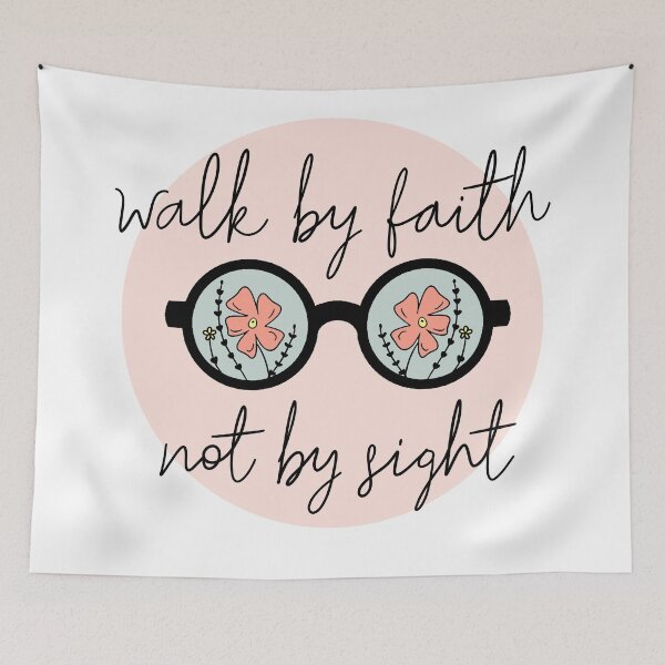Item preview, christian quote sticker designed and sold by Raquel Quintana.