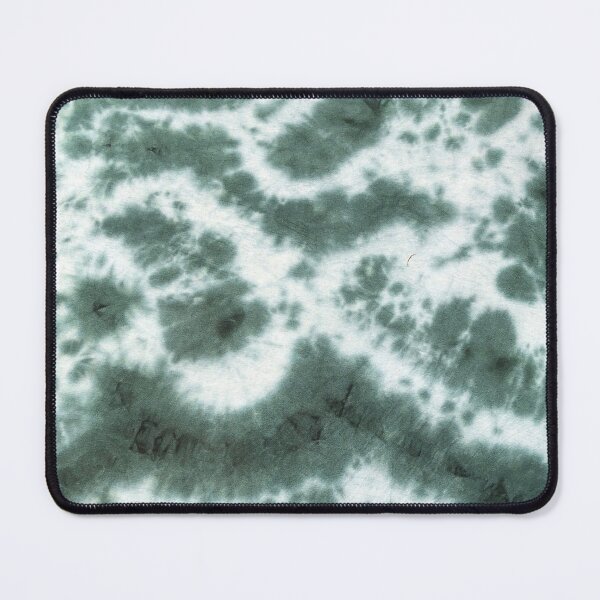 Aperçu de l'œuvre Teinture tie-dye verte moderne marbrée créée et vendue par LouisMorgan.