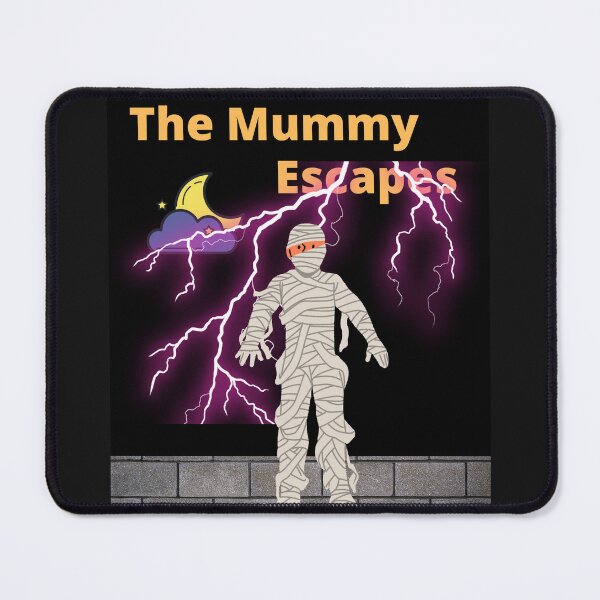 Item preview, The Mummy Escapes for Halloween designed and sold by LGMmugsdesign.
