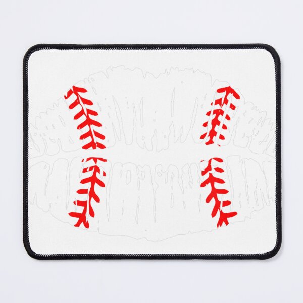 Item preview, Baseball Inspired Kiss Lips Smooch Distressed  designed and sold by boynesqimata.