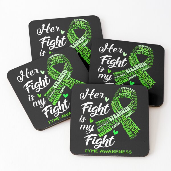 Item preview, Lyme Warrior, Her Fight is my Fight Lyme Awareness designed and sold by Greggwillard.