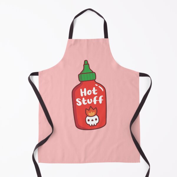 Item preview, Hot Stuff Skull On Fire Spicy Chili Sauce Bottle designed and sold by rustydoodle.