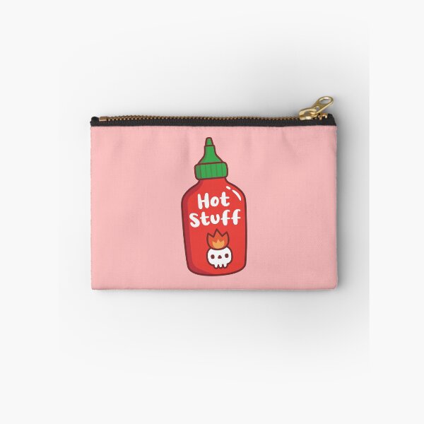 Item preview, Hot Stuff Skull On Fire Spicy Chili Sauce Bottle designed and sold by rustydoodle.