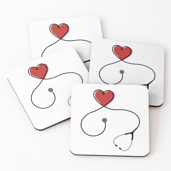 Item preview, Stethoscope with heart designed and sold by CamilaDavison.