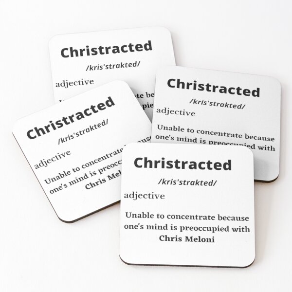 Item preview, Chris Meloni is distracting designed and sold by DawnEK.