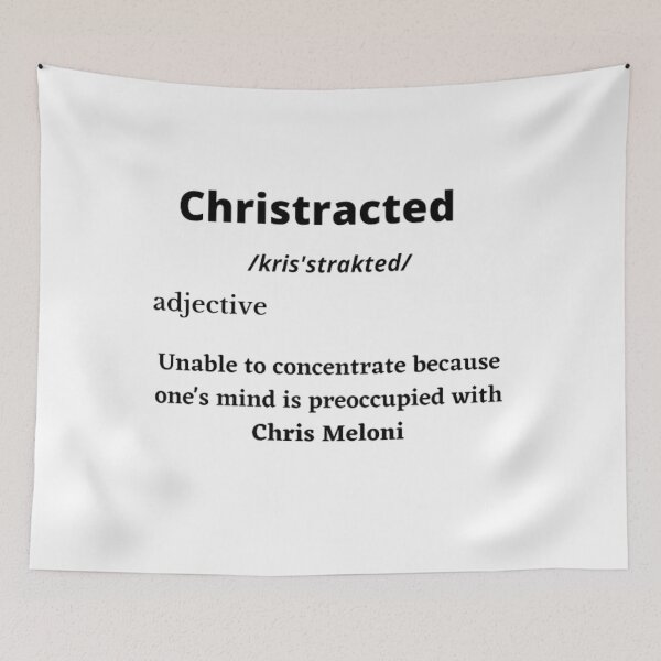 Item preview, Chris Meloni is distracting designed and sold by DawnEK.
