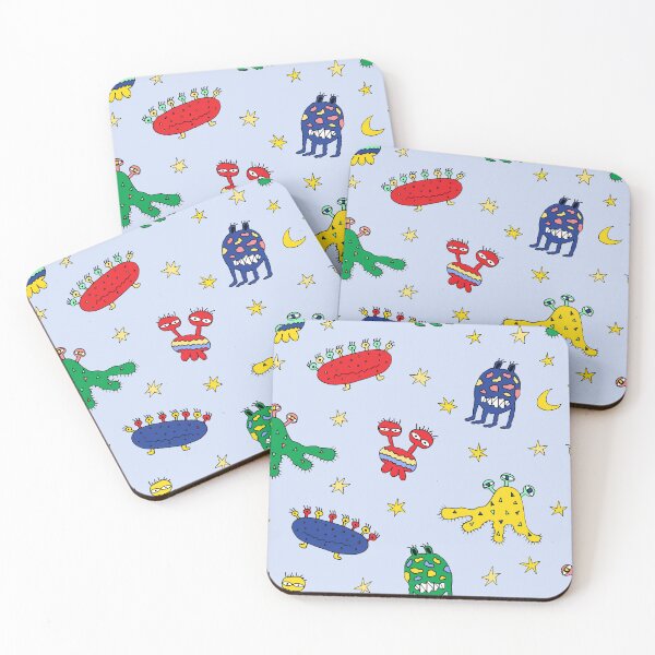 Item preview, Aliens in space designed and sold by FrancesPoff.