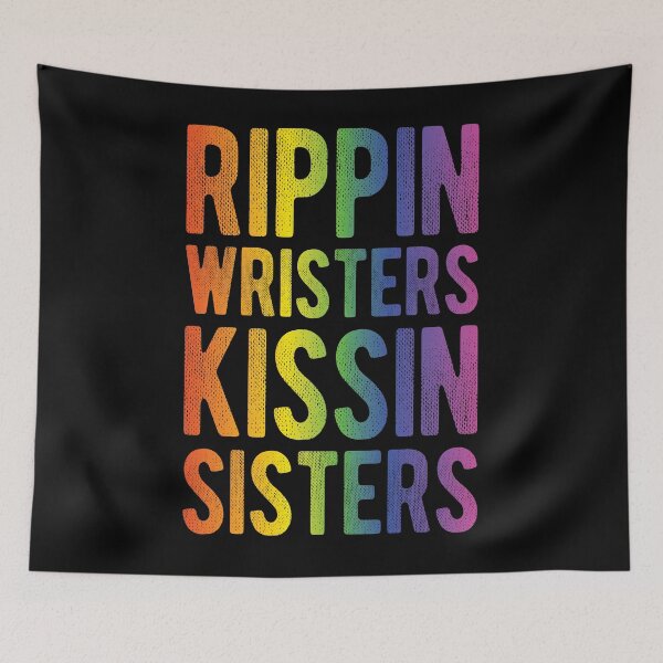 Item preview, Rippin' Wristers Kissin' Sisters designed and sold by Mclickster.