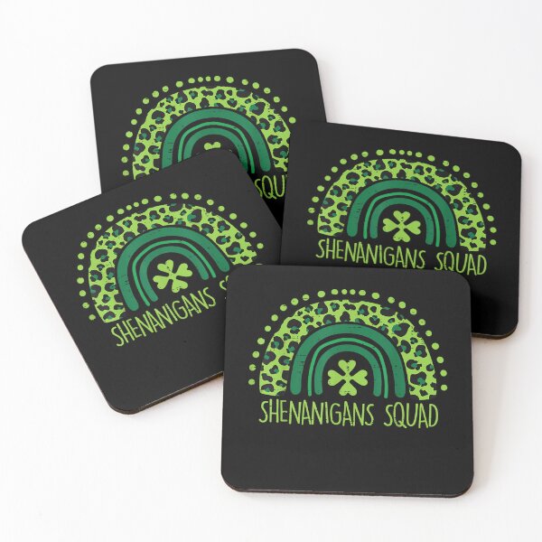 Item preview, Shenanigans Squad Rainbow Leopard St Patricks Day - Camiseta para mujer designed and sold by TichacekZime.