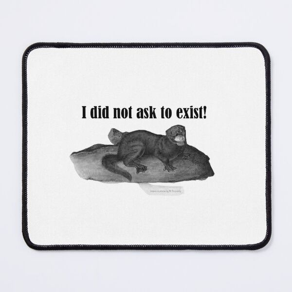Item preview, Vintage mink art funny sticker designed and sold by MustelidMayArt.