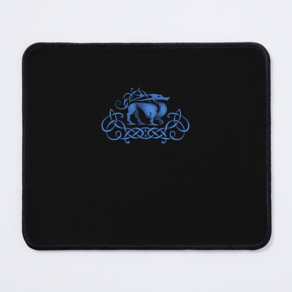 Item preview, Pictish Dragon_Blue Essential T-Shirt designed and sold by DanielGafan.
