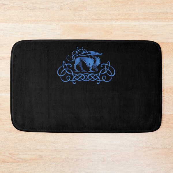 Item preview, Pictish Dragon_Blue Essential T-Shirt designed and sold by DanielGafan.