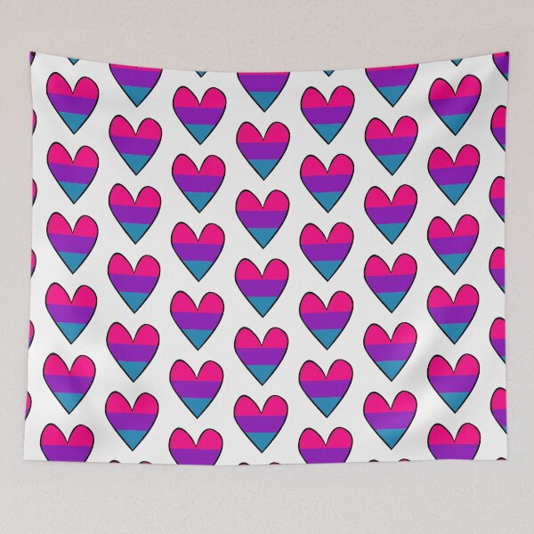 Item preview, Bisexual heart designed and sold by bonblue.
