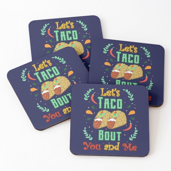 Item preview, Let’s Taco Bout You and Me Mexican Fiesta Love designed and sold by Rongway76.