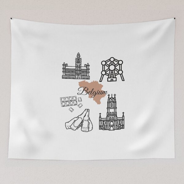 Item preview, Belgium Country designed and sold by byskillbytalent.