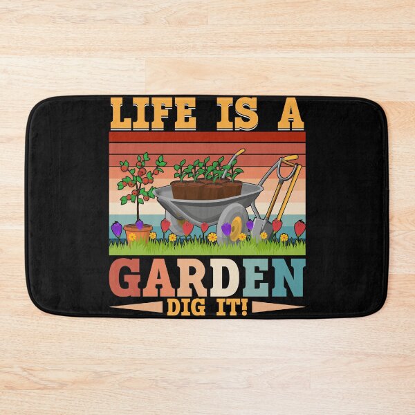Item preview, Life Is A Garden Dig It (Black) designed and sold by WildChildViolet.