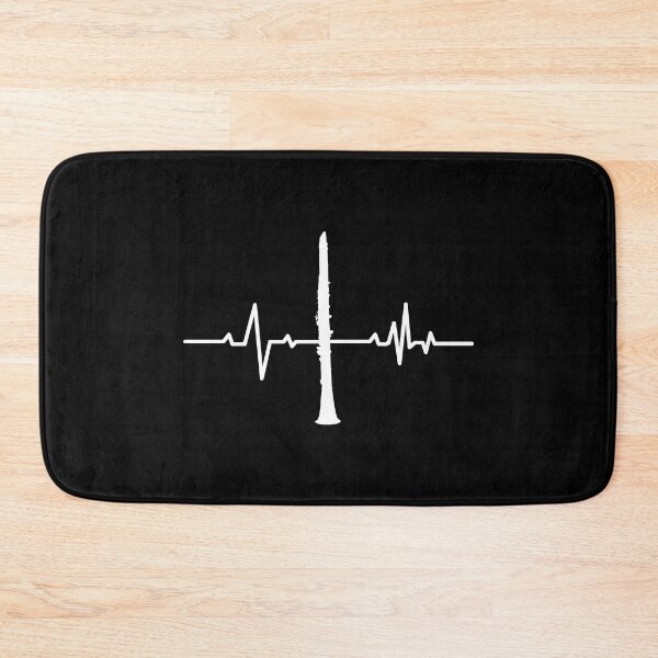 Item preview, Clarinet Heartbeat As A Clarinet Player Or Clarinettist For Music Lover And Musicians designed and sold by Funwithmusic.