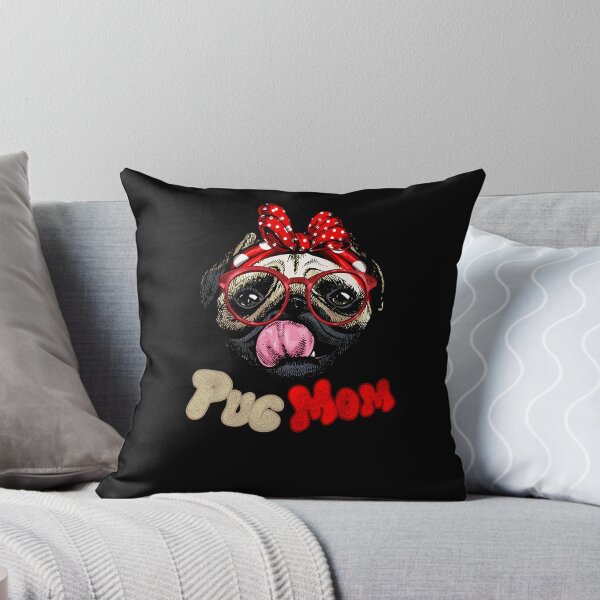 Item preview, Pug Mom Tee Mama Mother Pugs Dog Lover Mother39;s Day Gift Hoodie designed and sold by FoltaBarbara.