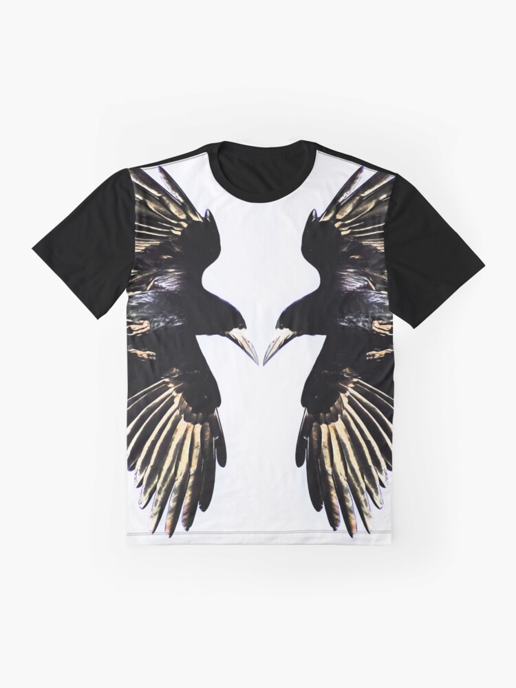Thumbnail 4 of 5, Graphic T-Shirt, Huginn and Muninn designed and sold by DBailey.