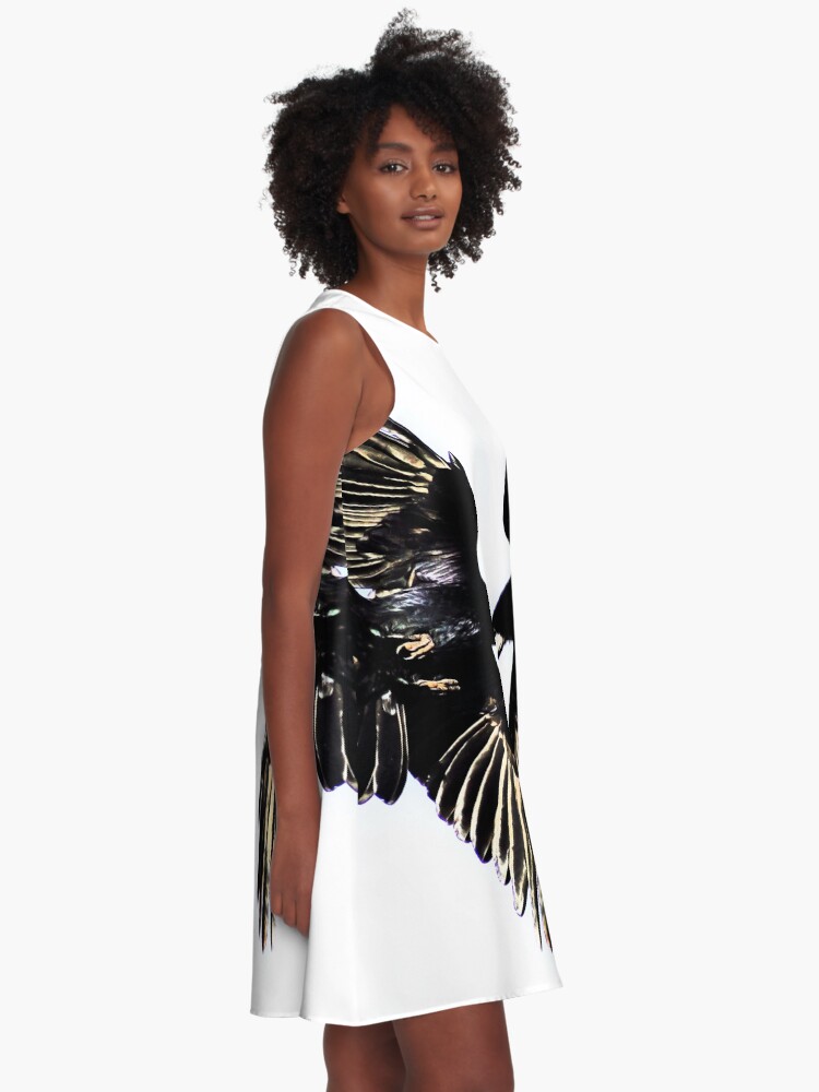 Alternate view of Huginn and Muninn A-Line Dress