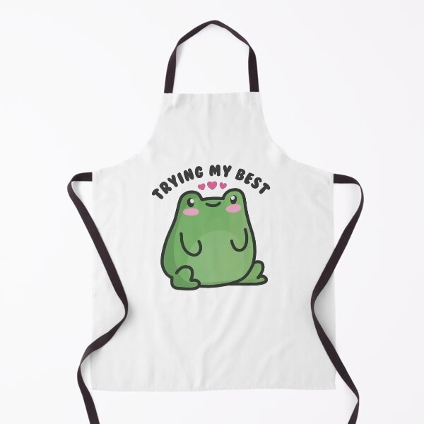 Item preview, Trying My Best Frog designed and sold by LazySueCreations.
