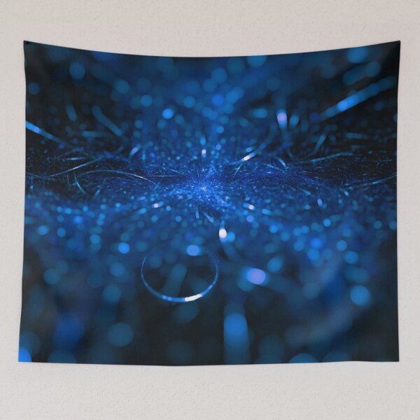 Item preview, Degital Design - Blue Floral  designed and sold by Tshirtstory.