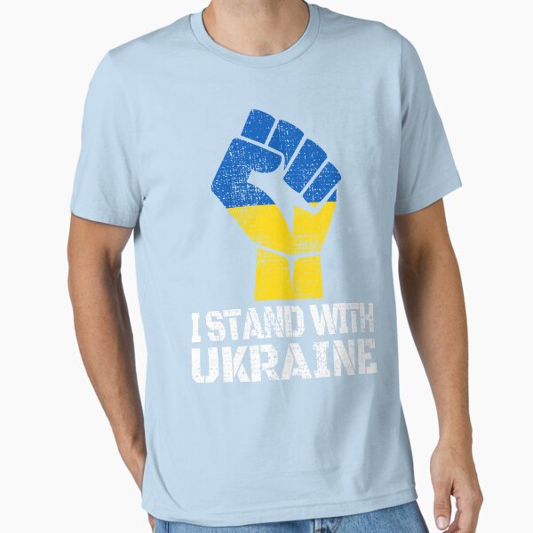 Item preview, I STAND WITH UKRAINE - UKRAINE Classic T-Shirt designed and sold by JanUlbrich.