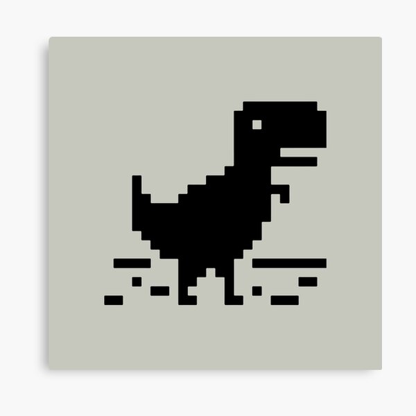 Coding Chrome Dino Game in JavaScript with a HTML Canvas