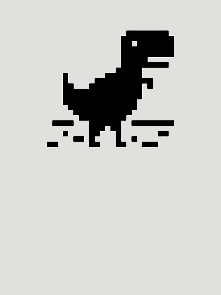 Google Offline Dinosaur Game Essential T-Shirt for Sale by DannyAndCo