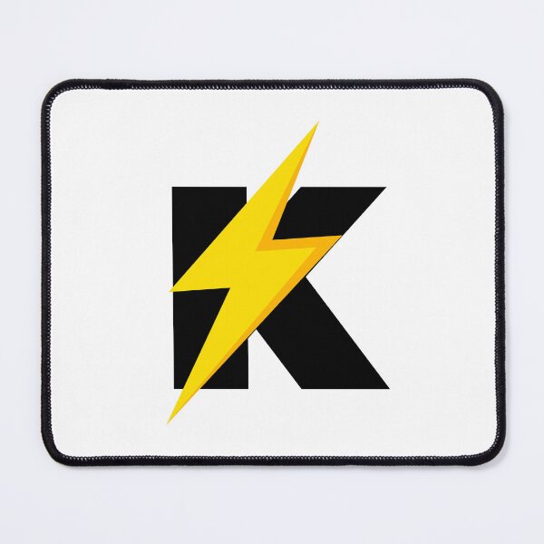 Item preview, k lightning bolt smiley face designed and sold by madraso.