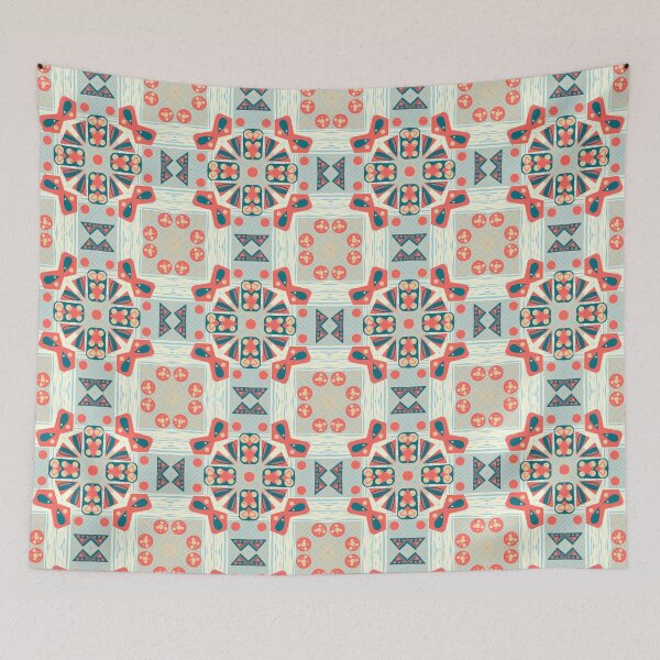 Item preview, Desert Hippie-Sky Blue designed and sold by Livia Bonola.