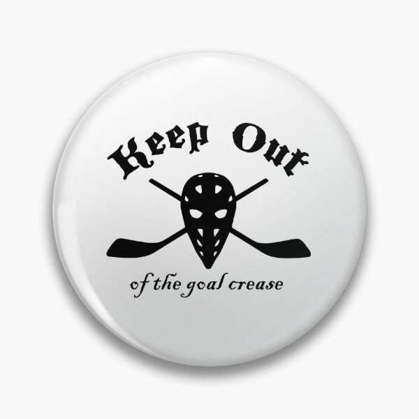 Item preview, Hockey Goalie - Keep Out of The Goal Crease designed and sold by CubioiDiviic.