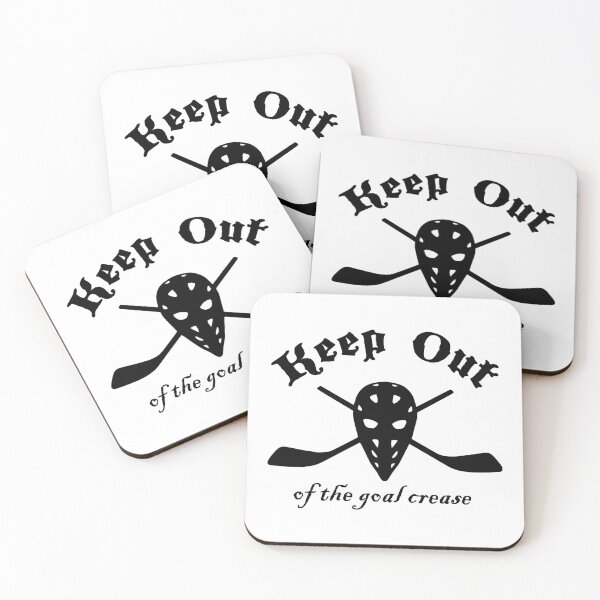 Item preview, Hockey Goalie - Keep Out of The Goal Crease designed and sold by CubioiDiviic.