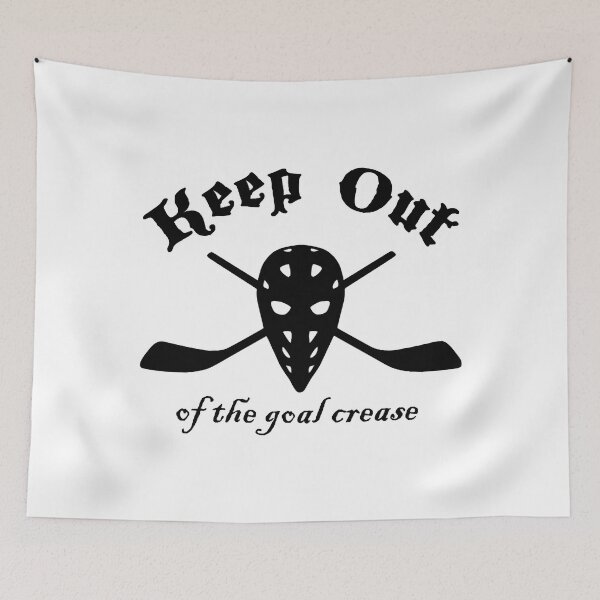 Item preview, Hockey Goalie - Keep Out of The Goal Crease designed and sold by CubioiDiviic.