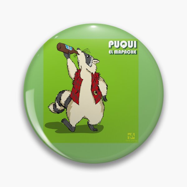 Item preview, Puqui the raccoon designed and sold by MaritoDGtienda.