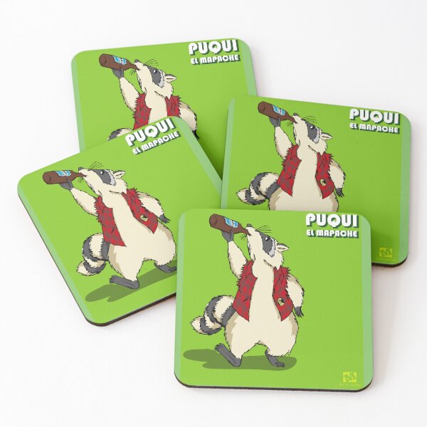 Item preview, Puqui the raccoon designed and sold by MaritoDGtienda.