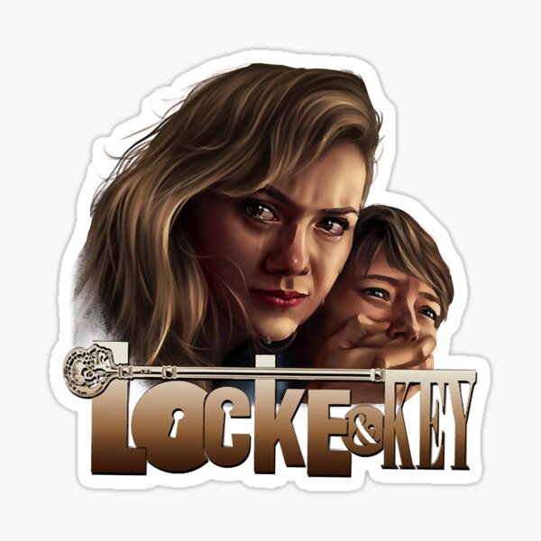 "Locke and key " Sticker by SamuelYoun5763 Redbubble