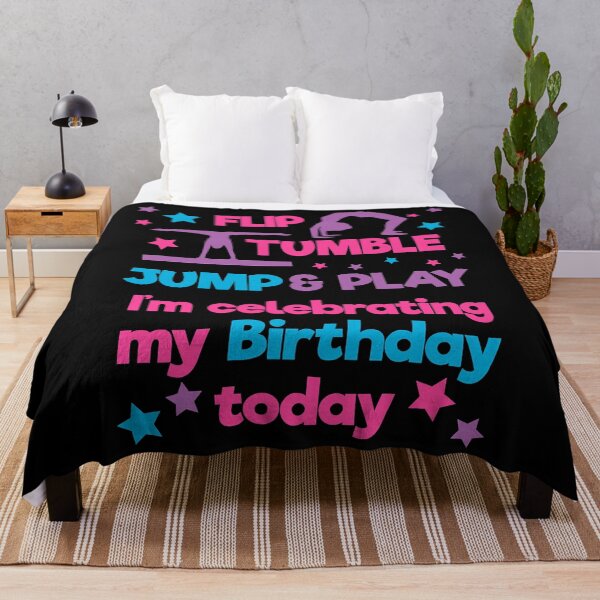 Item preview, Girl's Gymnastics Birthday Party designed and sold by levintere.
