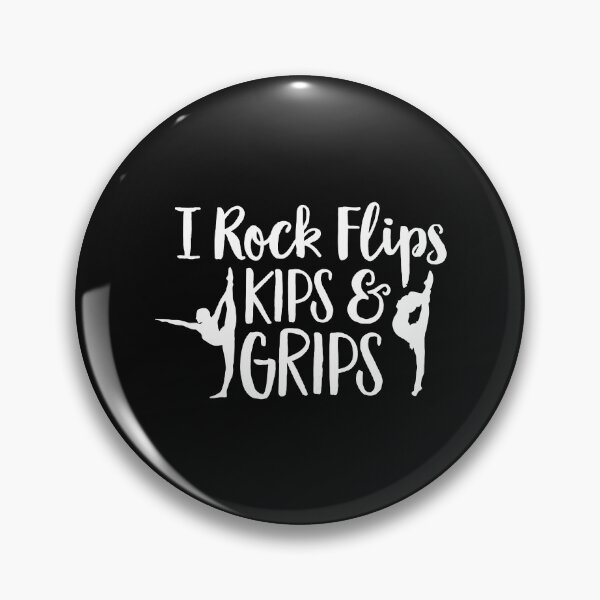Item preview, I Rock Flips Kips And Grips Funny Gymnastic designed and sold by levintere.