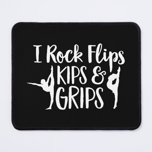 Item preview, I Rock Flips Kips And Grips Funny Gymnastic designed and sold by levintere.