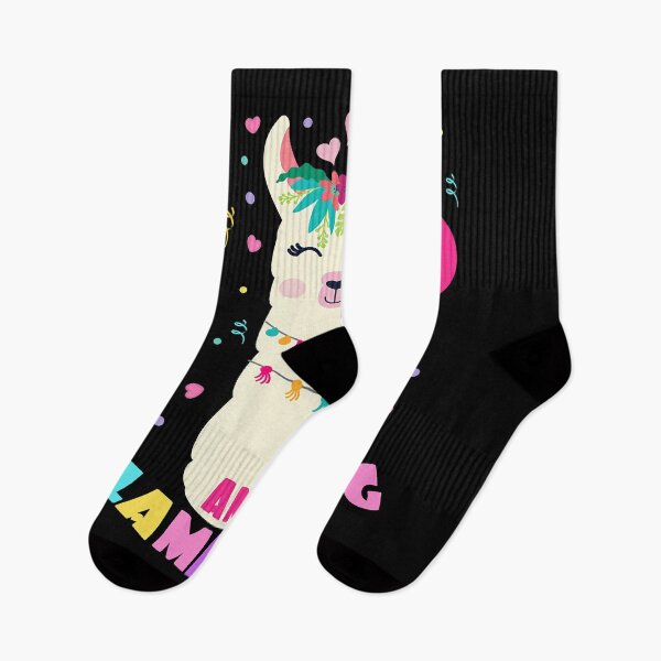 Item preview, Llamazing 6 Years Old Girl Birthday Cute Llama Alpaca Kids designed and sold by SkylerKason.