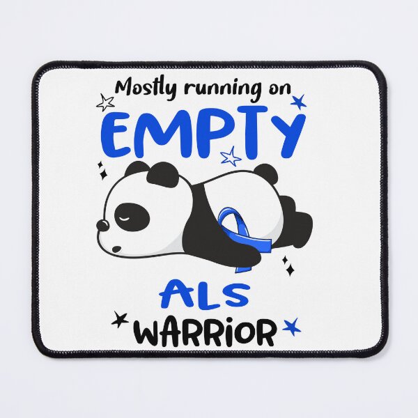 Item preview, ALS Awareness - Mostly Running On Empty ALS Warrior designed and sold by Hilten.