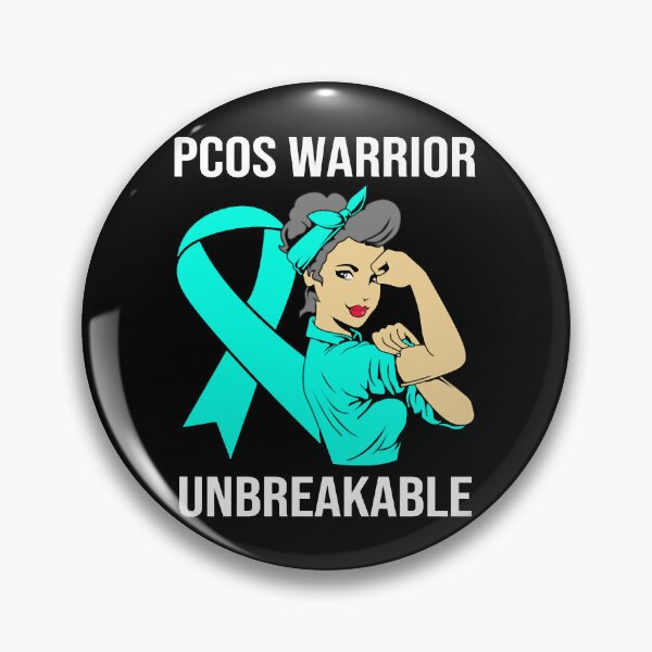Artikelvorschau, Teal Ribbon PCOS Warrior Unzerbrechliche PCOS Frauen entworfen und verkauft von CubioiDiviic.