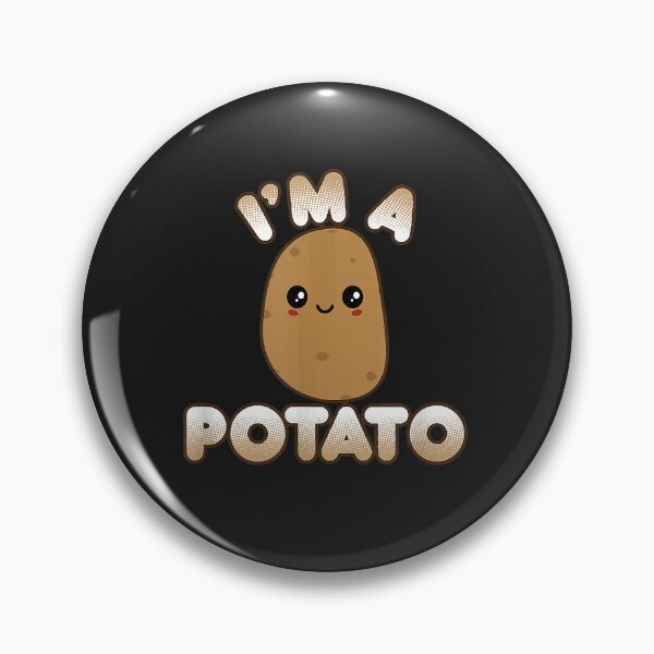 Item preview, Cute Kawaii Style Smiling Im A Potato  designed and sold by BrettPorter2612.
