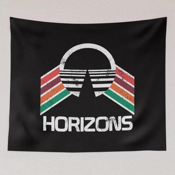 Item preview,  Vintage Horizons Distressed Logo in Vintage Retro Style designed and sold by Carlmager.